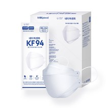뉴스마트맨 마스크갤러리 황사방역 귀편한 미세먼지 3D성인용 KF94 마스크 대형 1개입, 3D마스크대형100매