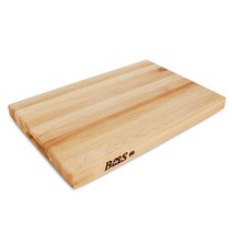 John Boos 블록 월넛 우드 엣지 그레인 양면 도마 18 x 12 x 1.5인치 (WAL-R01), Maple_20 Inches x 15 Inches x