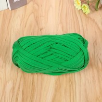 뜨개실 쟈이언트얀 형광뜨개실코튼 니트 천으로 양모 t-셔츠 원사 DIY 소프트 직조 카펫 담요 가방 39 색, 05 Grass green