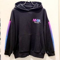 더데이걸 NC경산점[50%세일]주니어 여학생 여아 아동 키즈 소녀 초등학생 언니 유아동 어린이 어린아이 여자아이 여자애 간절기 초가을 개학 그라데이션 박시 후드맨투맨