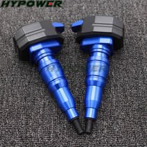 바이크 오토바이 낙하 방지 프레임 슬라이더 페어링 가드 충돌 패드 프로텍터 야마하 FJR 1300 FJR1300 2004-, [14] Blue 6, 1개