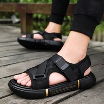 남성 남자 여름 쪼리 샌달 신발 샌들 야외 통기성 컴포트 슬립 플러스 빅사이즈 오픈 캐주얼 망 PVC Sandalias NANLX4