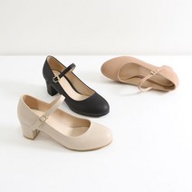 메리제인 빅사이즈 펌프스 구두 (5cm)