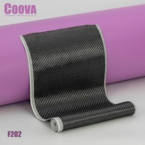 F202 COOVA 탄소 섬유 직물 탄소 섬유 대각선 검은색 너비 20cm/30CM