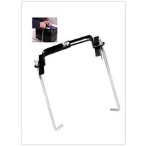 자동차 배터리 금속 브래킷 스탠드 조정 가능한 마운트 유니버설 블랙 실버 16cm22.5cm 보관 배터리 홀더, 한개옵션0