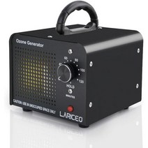 LARICEO 20000mg h 대용량 오존 발생기 가정 상업용 기계 악취 제거 자동차, Black20000