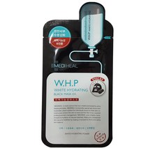 메디힐 WHP 미백수분 블랙 마스크팩 이엑스, 50개, 1매