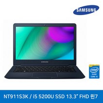 NT911S3K I5-5200/4G/SSD128G/13.3/윈10 가성비노트북, i5/4G/256G/윈10