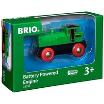 BRIO WORLD 배터리 파워 기관차 (녹색) 33595