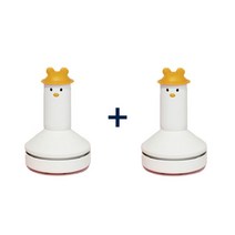 [마루창고]1+1 데스크탑 미니청소기 핸디 청소기[C503], 핑크+옐로우