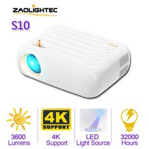 차량용 컵홀더 컵트레이 ZAOLIGHTEC-S10 휴대용 와이파이 미니 프로젝터 스마트 지원 4K HD 영화 100 인치 대형 스크린 LED 블루투스, [04] 영국 플매트 카펫 러그, 무선 버전_영국 플러그