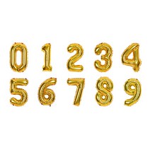 골드 숫자풍선 약 35cm 0~9 은박 생일파티 생일 아들생일 딸생일 풍선 홈파티 어린이집 소품 꾸미기 셀프백일 셀프돌상 나이 연말파티 크리스마스 2021 2020 상냥한오복씨, 1