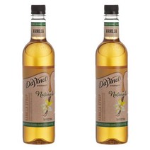 Davinci 다빈치 고메 내추럴 바닐라 시럽 750Ml 2개