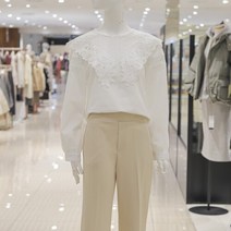 ab.f.z [ab.f.z] 레이스비브칼라블라우스 (KSW1QB41C)