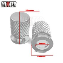 오토바이 액세서리 타이어 밸브 공기 포트 스템 캡 플러그 BMW S1000RR RR 2009-2020 2019, 02 titanium