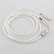 Audiocrast 8 코어 실버 도금 OCC 이어폰 케이블 포커스 클리어 Elear Elex Elegia Stellia, 02 3.5mm 4poles_03 1.5m