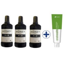 허니쿨 프로폴리스 응고가글 250ml X 3개 + 서울대 치대 기술지주사 스누오라헬스 민트향 치약 130g 1개