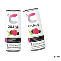 셀시어스 에너지드링크 음료수 오리지널 라즈베리 아사히 그린티 325ml 6개