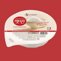 햇반 210g 24개 흑미밥 발아현미밥, 1. 햇반 백미밥, 햇반백미210g 24개