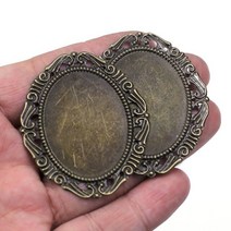 공예 커넥터 펜던트 장미 눈 꽃 나비 랩 금속 장식 스크랩북 가방 부품 DIY 액세서리 10 개, [13] V9-N2134-BT