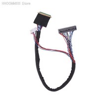 I-PEX 20453-040T-11 40Pin 2ch 6bit LVDS 케이블 10.1-18.4 인치 LED LCD 패널, 한개옵션1, 한개옵션0
