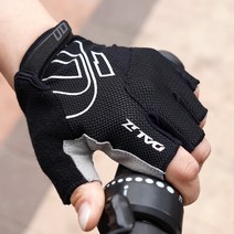 달리즈 반장갑 GS-03 스포츠 자전거장갑, GS-03(블랙), S