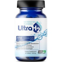 UltraH2 울트라에이치투 분자 수소영양제 650mg 60정