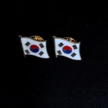 태극기 브로치