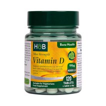 Holland & Barrett 홀랜드앤바렛 비타민 D 4000 IU 100ug 120정