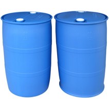 200L 플라스틱 드럼통 대형 물통 발효통 밀폐 오일 보관, 플라스틱드럼통(더블 링 10.5kg)