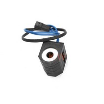 Doosan Daewoo 굴삭기 액세서리 DH150/ 220 파일럿 솔레노이드 밸브 코일 DH225 DH300-5-7 DC24V ID:13mm H, 한개옵션0