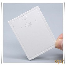 선물 목걸이 종이 100매 행택 택 악세서리 귀걸이