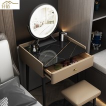서랍장 수납장 2단 3단 4단 옷장 현대 및 제한된 새로운 웹 유명인 작, 4.Khaki single table