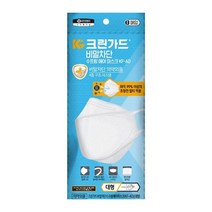 [천삼백케이] [유한킴벌리] 크린가드 44284 KF-AD 비말차단 수프림 에어 마스크 10매, 44284-비말차단 수프림 에어 마스크 10매
