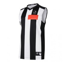 럭비화 축구화 Collingwood Magpies 2021 남성용 홈/안작 건지 럭비 저지 S-3XL, 01 Home_01 S