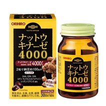 오리히로 나또키나제 4000FU 60정 1개월분 하루2정 DHA EPA 일본영양제