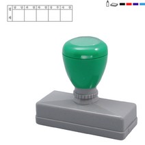 고무인닷컴 도장파닷컴 주문제작 만년스탬프 경조인 5칸결재방 등, 연파랑