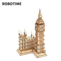 3D 입체퍼즐 puzzle 나무 조립 만들기 나무 퍼즐 게임 빅 벤 를위한 타워 브리지, 협력사, 빅벤 TG507