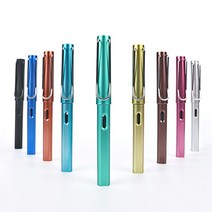 고급 스틸 만년필 잉크 볼펜 알루미늄 손글씨 펜 9종 4586EA, 쿠팡49샵 본상품선택, 쿠팡49샵 1-스틸만년필-실버, 쿠팡49샵 본상품선택