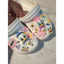 쇼클 미니사이즈 도널드 10pcs 실내화 꾸미기