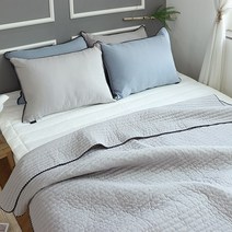 집에 베르디 퓨어모달 패밀리패드(Q K KK KKK)_5color 패드, 그레이