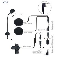 업무용 생활 무전기헬멧 헤드셋 2 핀 ptt 오토바이 헤드폰 워키 토키 kenwood baofeng puxing ham radio 양방향 라디오 업소용 차량용 병원 식당