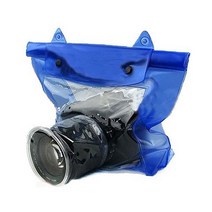 Mingjin DSLR SLR 디지털 카메라 캐논 니콘 용 야외 수중 20M 방수 하우징 케이스 파우치 백, 사진색상