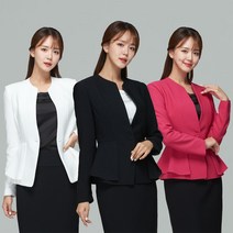 스무날 프릴자켓 여성 정장자켓 여자 면접 자켓 면접복장 정장 마이 유니폼 승무원 오피스룩