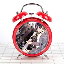 4월은너의거짓말 자명종 알람시계 애니매이션, AI_울리는 알람 시계(핑크)