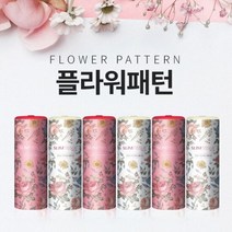 [슬림티슈] 플라워 6P 티슈 선물세트, 구성:플라워 6P