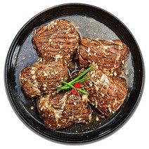 30년전통 화화 돼지 왕갈비4kg x 1팩 흑돼지 양념갈비 불고기 스테이크, 4kg