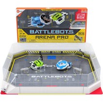 HEXBUG BattleBots Arena Pro 아레나 게임 보드 및 액세서리로 나만의 배틀 봇 만들기 아동용 원격 제어, 한개옵션0