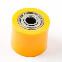 스프라켓 8/10mm Drive Chain Roller Pulley Wheel Slider Tensioner Guide For CRF YZF EXC RMZ KLX Enduro Mo, orange 8mm