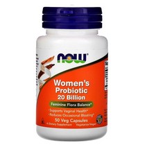 나우푸드 여성용 프로바이오틱스 락토바실러스 유산균 200억 50 정, 1개, 기본